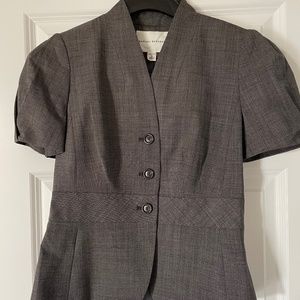 NWT Banana Republic short sleeve suit blazer size 0